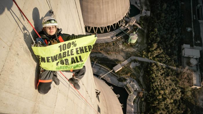 Με συλλήψεις ολοκληρώθηκε η δράση της Greenpeace